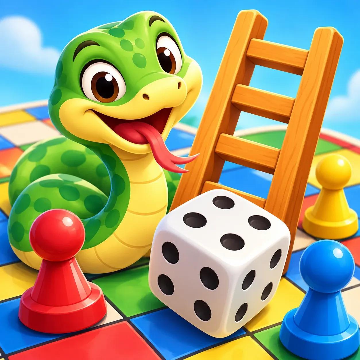 Cover art for Snakes & Ladders